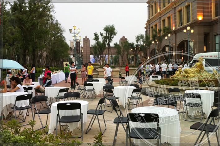 鄭州出租折疊椅2000把活動凳子圖片