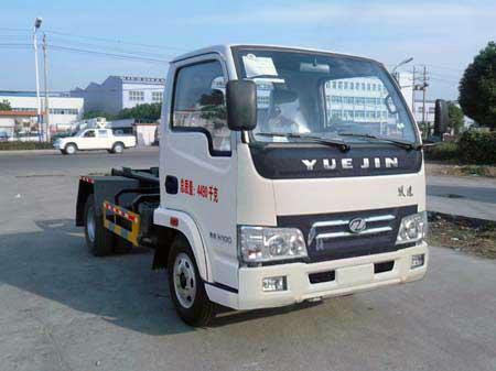 躍進車廂可卸式垃圾車價格便宜圖片
