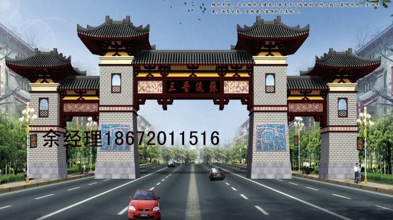 供應(yīng)江西古建門樓設(shè)計，江西九江古建門樓施工，南昌古建門樓價格