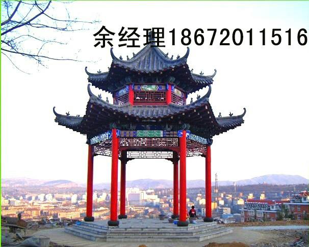 供應酒泉水泥亭子，水泥仿古亭子 酒泉水泥亭子