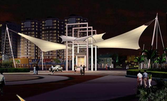 麗水膜結(jié)構(gòu)生產(chǎn)廠家景觀棚圖片/麗水膜結(jié)構(gòu)生產(chǎn)廠家景觀棚樣板圖 (3)