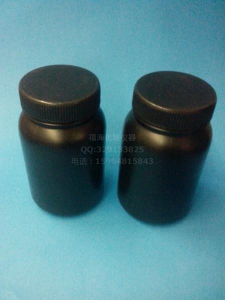 黑色塑料瓶500ml黑色廣口塑料瓶hdpe塑料樣品瓶500ML