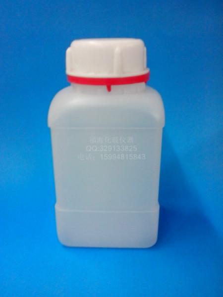 供应广东保险方瓶500ml 保险方瓶 保险方瓶500ml 保险盖瓶白色方瓶，白色方大口瓶500ML塑料瓶