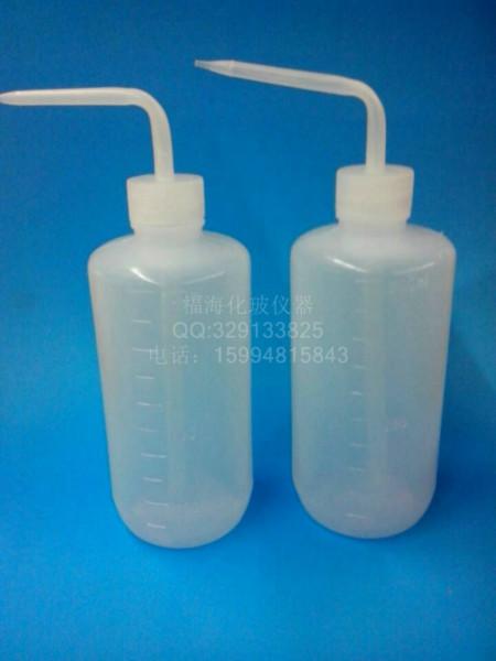 供應(yīng)塑料彎嘴洗瓶500ml塑料洗瓶白洗瓶