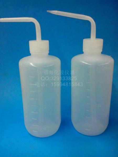 供應(yīng)塑料彎嘴洗瓶500ml塑料洗瓶白洗瓶