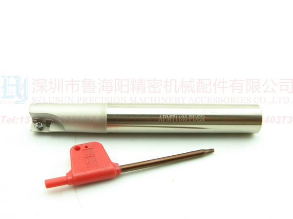 白色加硬清角立銑刀桿 BAP300R-S16-200-C16-2T