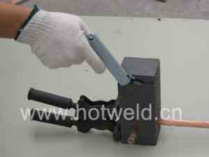 供應(yīng)HOTWELD銅包鋼接地材料放熱焊接模具 焊粉