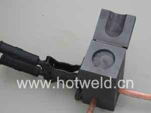 供應(yīng)HOTWELD銅包鋼接地材料放熱焊接模具 焊粉