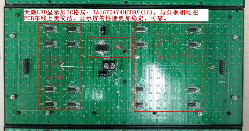 P10显示屏驱动IC图片