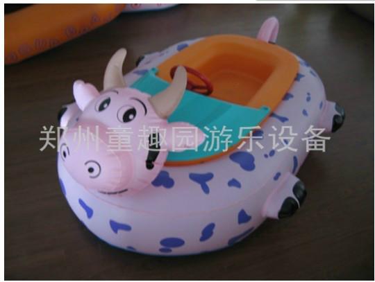 小型兒童充氣玩具花花虎滑梯可定制