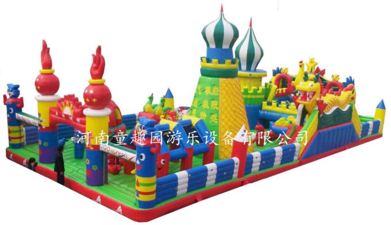 兒童充氣玩具充氣蹦蹦床圖片