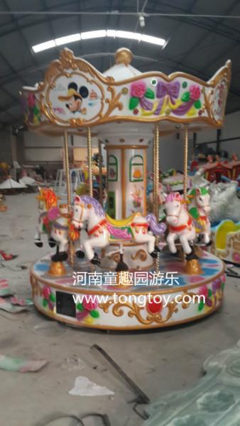 兒童豪華6座轉(zhuǎn)馬質(zhì)量可靠價格實惠童趣園廠家直銷