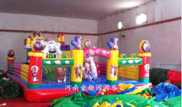 供應(yīng)充氣玩具兒童充氣城堡樂園