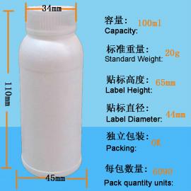 供应氟化瓶100ml口径34MM