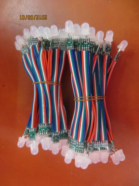 供應(yīng)F8廣告七彩燈串外露燈