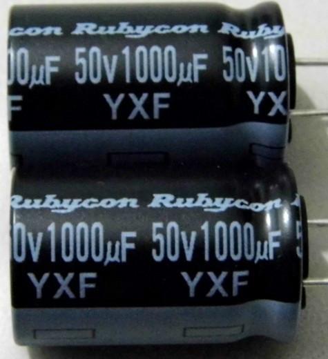 紅寶石電容YXF50V1000UF圖片