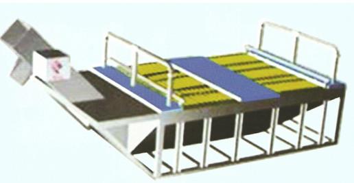 急求自動滾軸基坑平板沖洗槽洗車機