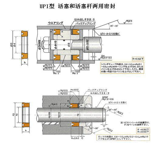 供应UPI型NOK产密封件