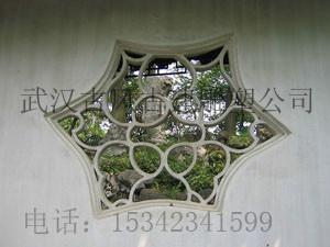 水泥預制窗花，中式窗花圖片/水泥預制窗花，中式窗花樣板圖 (4)
