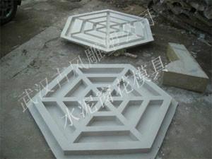 六邊形窗花，水泥窗花模具