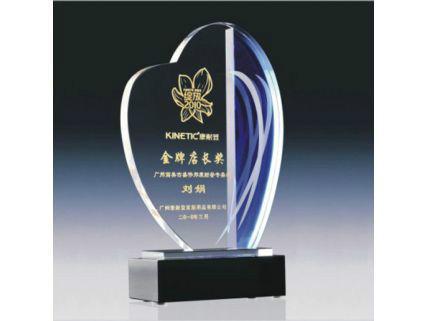 供應(yīng)廠家直銷水晶獎(jiǎng)牌，獎(jiǎng)杯