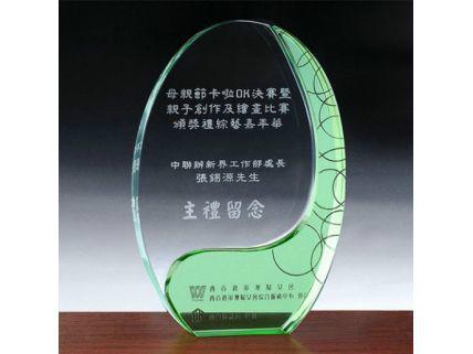 水晶獎(jiǎng)牌圖片