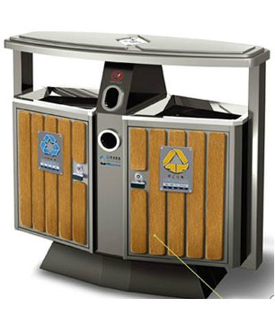 濰坊垃圾桶戶外分類垃圾桶園林椅凈佳垃圾桶(圖)