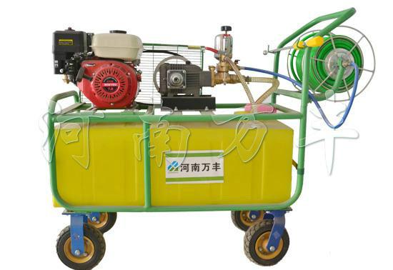供應(yīng)“萬豐”廠家動(dòng)力3WZ-150L型手推式噴霧機(jī)
