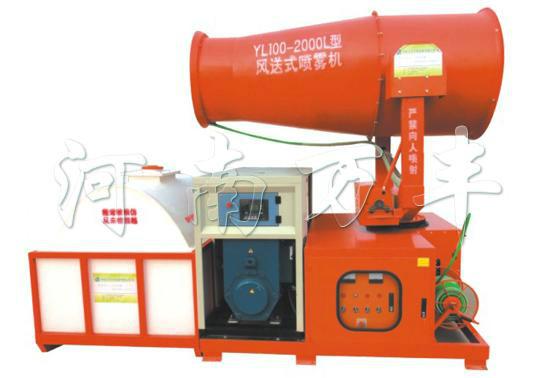 供應(yīng)專業(yè)拖車式噴霧機(jī)萬豐YL40-2000L型風(fēng)送拖車式噴霧機(jī)