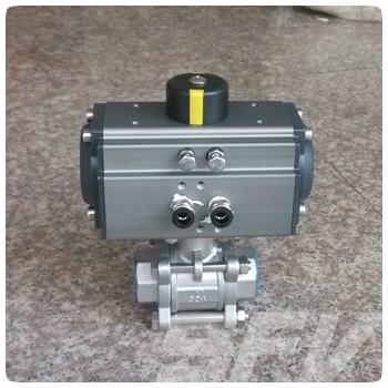 供應氣動三片式球閥Q611F-1000WOG