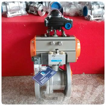 供應(yīng)氣動O型切斷球閥