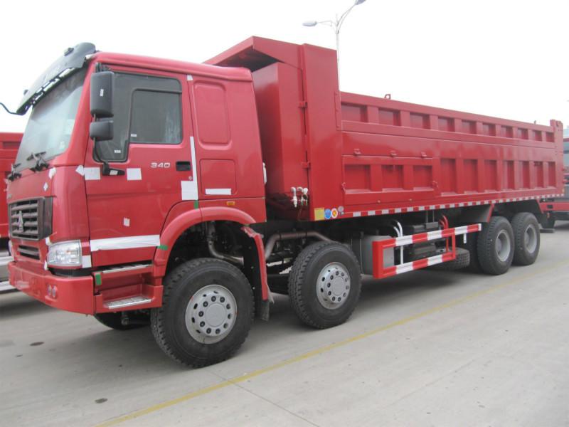供應(yīng)重汽集團(tuán)豪沃8×4自卸車(chē)廠家直銷(xiāo)
