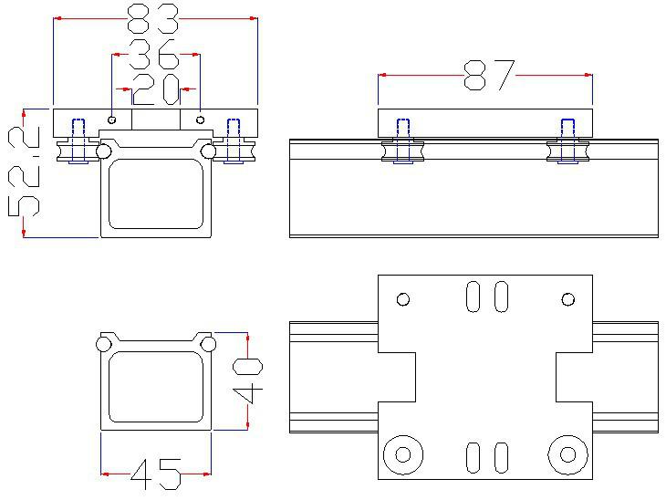 靜音滑軌圖片/靜音滑軌樣板圖 (2)
