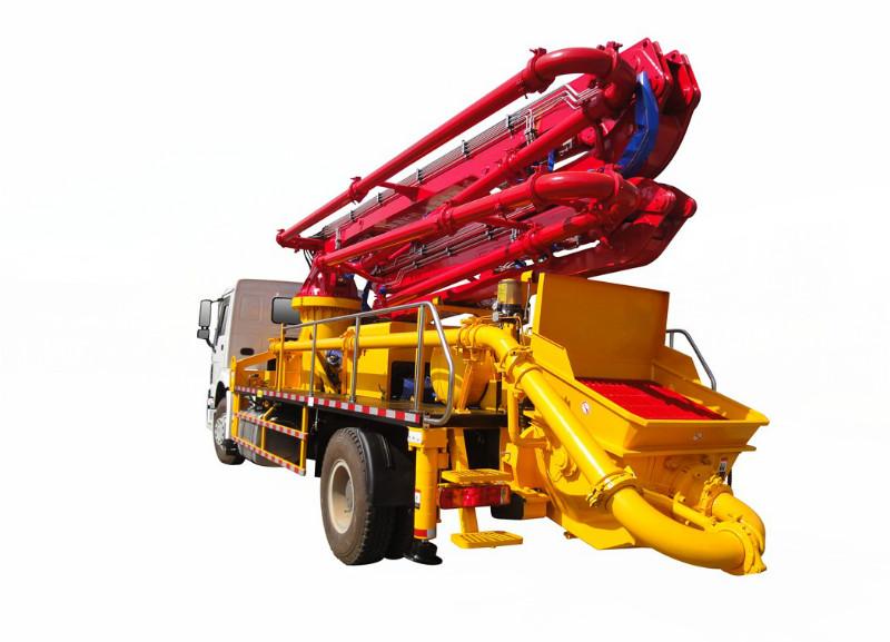 供應(yīng)青島科尼樂重工25米小型臂架泵車