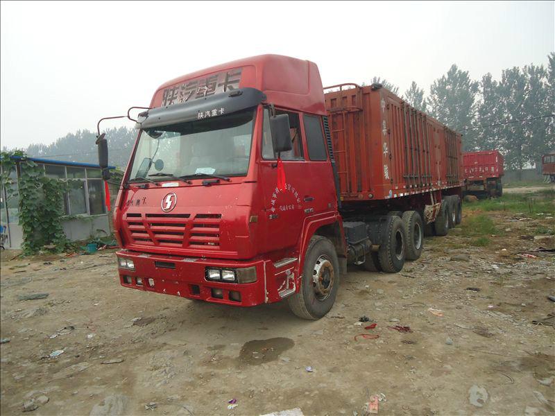 供應(yīng)梁山二手陜汽奧龍雙驅(qū)牽引車