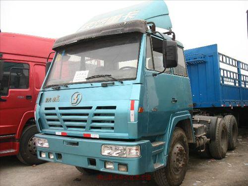 供應(yīng)梁山二手陜汽奧龍雙驅(qū)牽引車