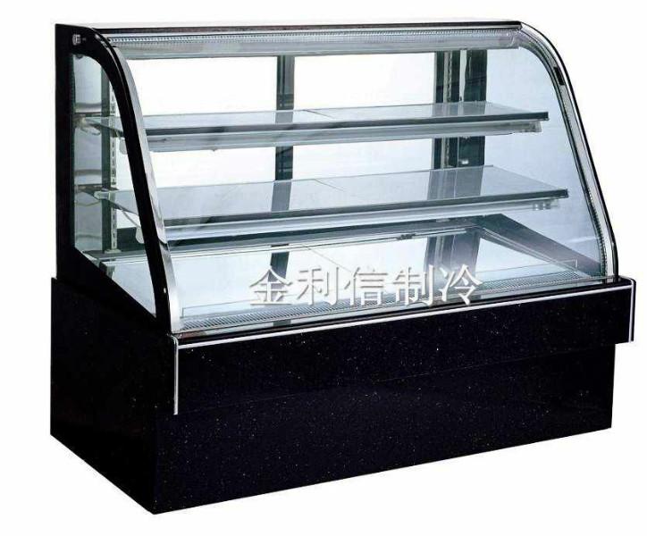 供應(yīng)雙彎豪華型蛋糕柜，蛋糕展示柜