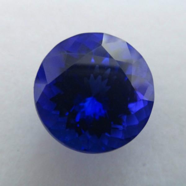 供應(yīng)坦桑石裸石戒面天然圓形坦桑石裸石