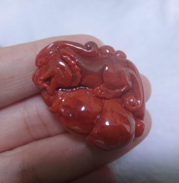 供應(yīng)天然南紅掛件*南紅瑪瑙雕件吊墜