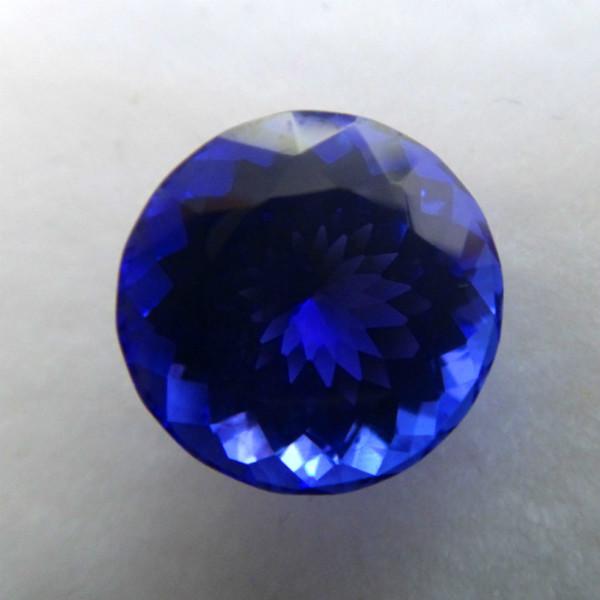 供應(yīng)圓形坦桑石裸石坦桑石吊墜戒面裸石