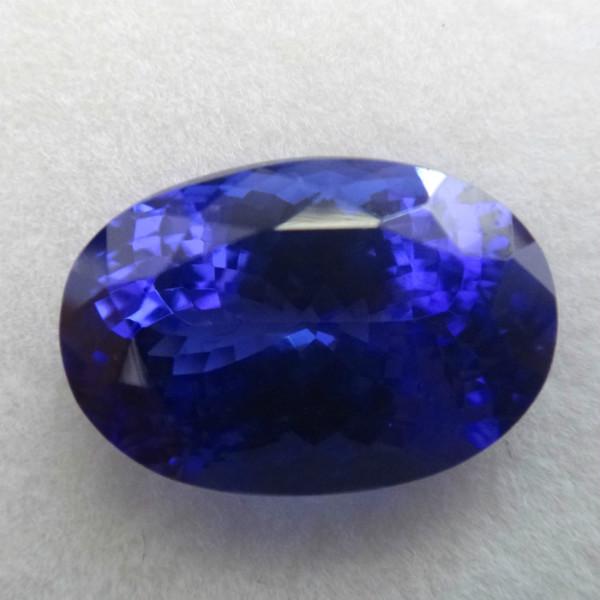 供應5A級橢圓形坦桑石天然坦桑石裸石