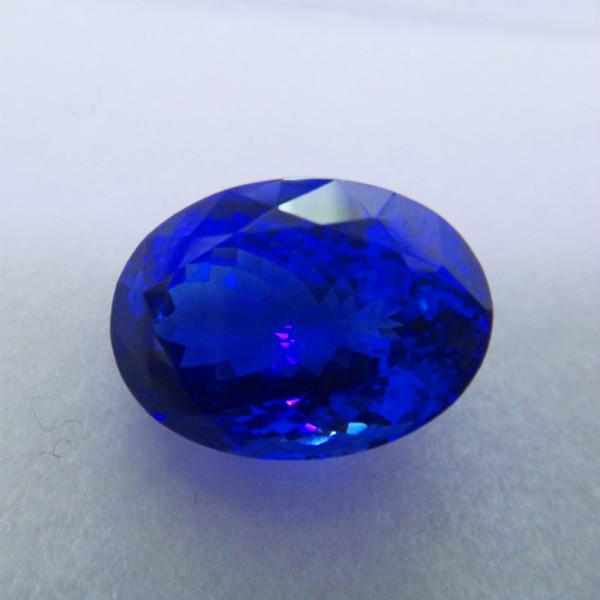 供應(yīng)10.26克拉坦桑石橢圓形坦桑石