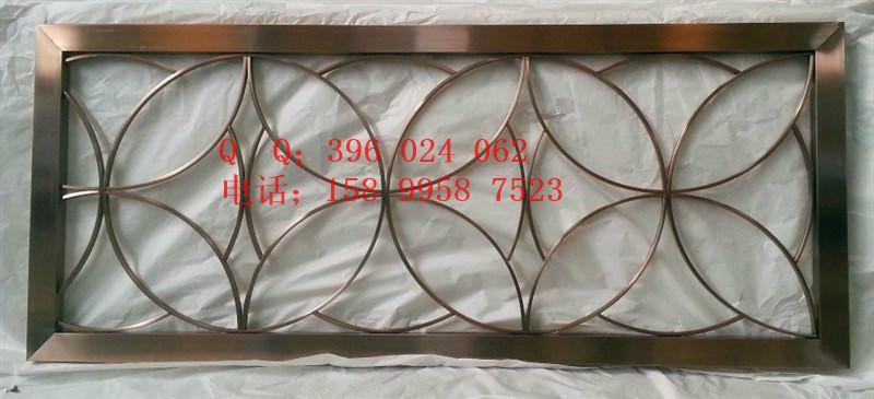 供應廠家定制黑鈦鏡光不銹鋼屏風