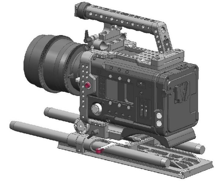 铁头TILTA 索尼F5套件 SONY F55套件 基础版