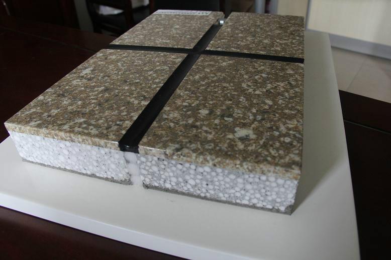 供應(yīng)仿黃金麻保溫裝飾一體化板（水包漆仿石材+硅鈣板+增強(qiáng)纖維保溫板）