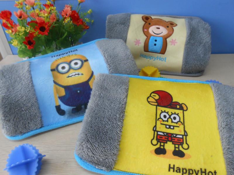 供應(yīng)雙插手燙畫電熱水袋生產(chǎn)廠家