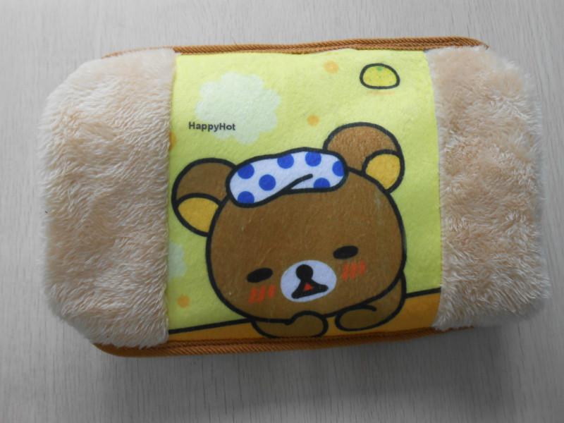 供應(yīng)陜西燙畫雙插手電暖寶及散件，可愛卡通，流行圖案