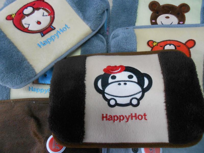 供應2013新款日韓卡通防爆型充電熱水袋批發(fā)雙插手暖手寶批發(fā)暖手袋