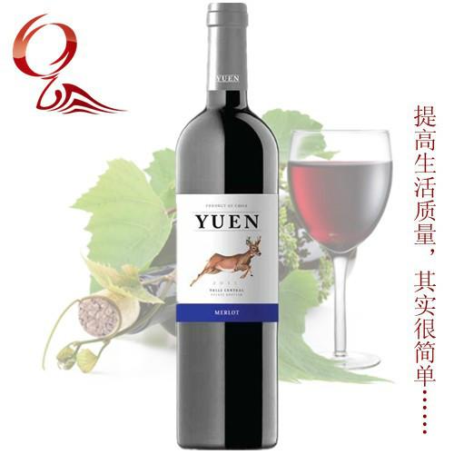 代理智利云鹿經(jīng)典美樂干紅葡萄酒，梅洛干紅葡萄酒批發(fā)