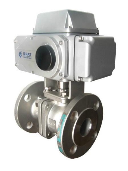 電動(dòng)球閥不銹鋼法蘭式電動(dòng)球閥圖片/電動(dòng)球閥不銹鋼法蘭式電動(dòng)球閥樣板圖 (2)